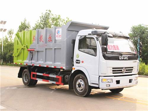 國五東風凱普特掛桶對接式垃圾車