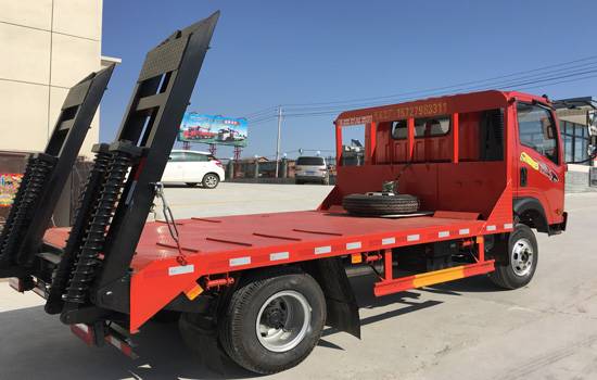 【上藍牌、國五】重汽王牌平板車