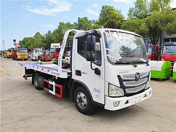 福田歐馬可S1一拖二清障車