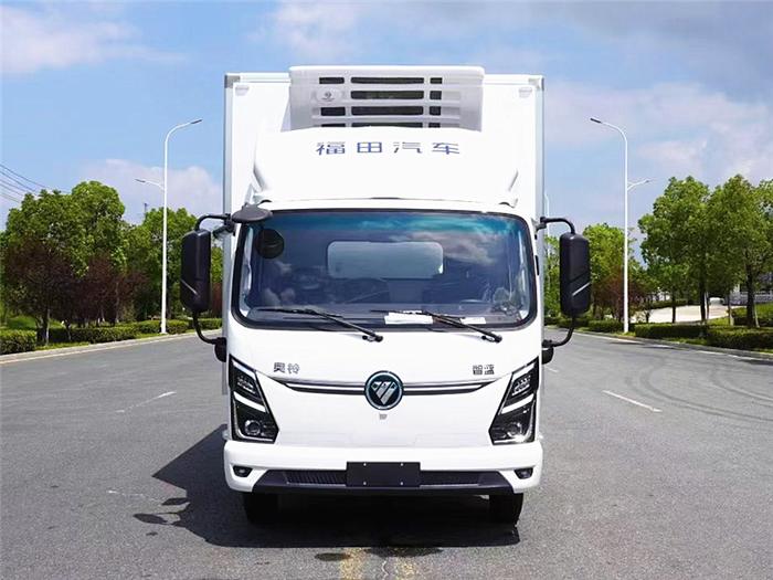 福田奧鈴智藍純電冷藏車