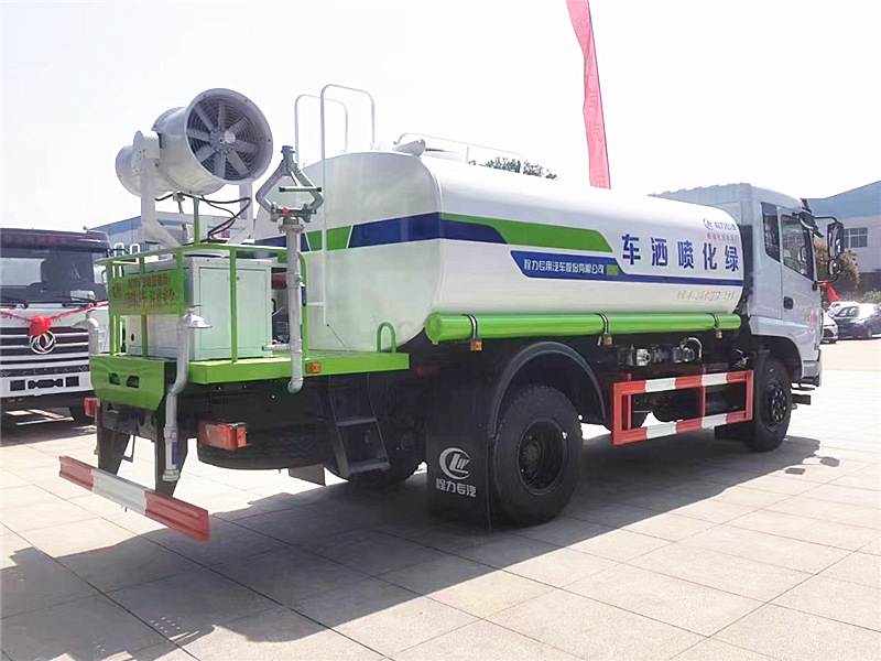 國(guó)六東風(fēng)華神F5霧炮灑水車
